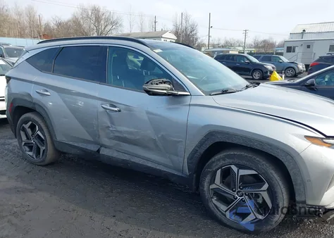 2022 Hyundai Tucson Limited from USA, damaged, VIN 5NMJECAE6NH045372
